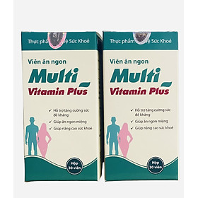 Liệu Trình 2 Hộp Tăng Cân Multi Vitamin Plus Hỗ Trợ Cải Thiện Cân Nặng