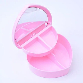 Hộp đựng trang sức đa năng họa tiết hoạt hình ( giao màu ngẫu nhiên)