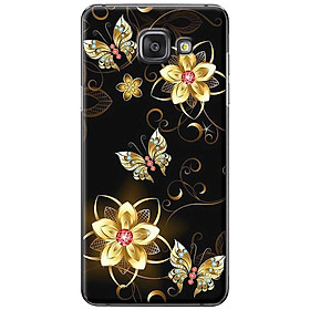 Ốp lưng  dành cho Samsung Galaxy A5 (2016) mẫu Hoa bướm vàng