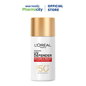 Kem Chống Nắng L'OREAL X20 Thoáng Da, Mỏng Nhẹ (Chai 50ml)