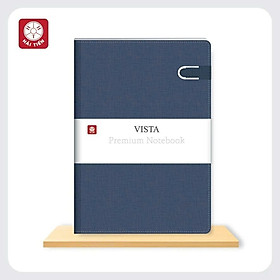 Sổ da Hải Tiến VISTA8 khổ B5 - Sổ da kẻ ngang 8410 dày 240 trang