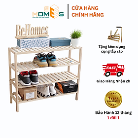 Mua Kệ giày gỗ Behomes 4 tầng 80cm
