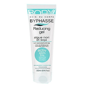 Gel tan mỡ và làm phẳng vùng bụng – Reducing gel Byphasse 250ml