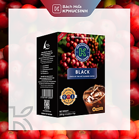 Giao Nhanh HCM Cà Phê Hòa Tan K-Coffee Black 2in1 255g Hộp