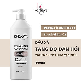 Dầu Xả Cao Cấp Cho Tóc Khô Kerasys Revitalizing Conditioner (600ml) 
