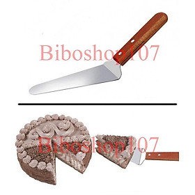Mua Xẻng xúc bánh  múc bánh kem  pizza cán gỗ 25cm