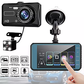 Mua Camera hành trình ô tô A11 PRO Video Chất Lượng 2K FHD 1080P Màn hình cảm ứng 4 inch - camera hành trình   sắc nét  2 camera kép trước và sau