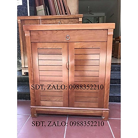 Mua Tủ giày gỗ Sồi Nga 80cm