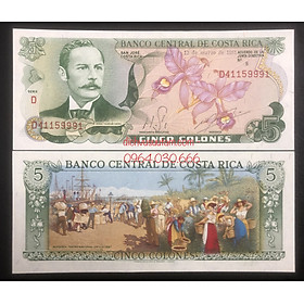 Mua Tiền Mua May Bán Đắt của Costa Rica 5 colones sưu tầm