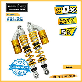 Phuộc Ohlins chính hãng HO 647 (có bình dầu) dành cho xe WAVE , DREAM , FUTURE.