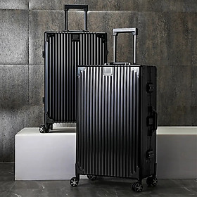 Vali Nhôm Nguyên Khối Khóa Sập NiceVilla 20inch-24inch-29inch