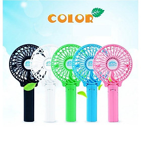 Mua Quạt Cầm tay Mini CỰC MÁT  CÓ THỂ SẠC - TẶNG MÓC DÁN ĐIỆN THOẠI IRING-BBVL