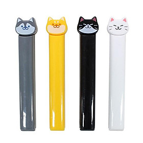 Set 4 kẹp miệng túi hình mèo 11,4cm Echo hàng nhập từ Nhật Bản