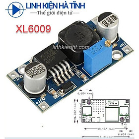 Mua Mạch tăng áp XL6009 DC-DC điều chỉnh đầu ra vào 3-32V ra 5-35VDC
