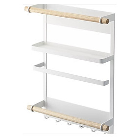 Mua Kệ đựng đồ nhà bếp có nam châm hít tủ lạnh 34x27.5x7.5cm- màu giao ngẫu nhiên