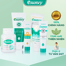 Bộ Chăm Sóc Da Mụn - Sẹo - Thâm Chuyên Sâu Esunvy - Giúp Sạch Mụn, Hết Thâm, Mờ Sẹo, Hiệu Quả CSDMST