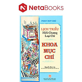 Lịch Triều Hiến Chương Loại Chí - Khoa Mục Chí