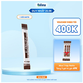 Cân bằng huyết áp - Lẻ 1 Gói NATTOKINASE Jintan Nhật Bản (không có hộp)