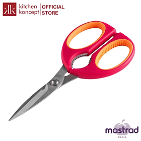 Mastrad - Kéo nhà bếp màu đỏ mâm xôi