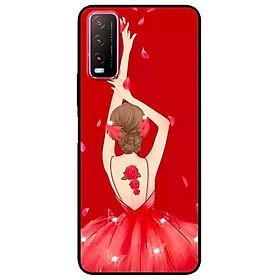 Ốp lưng dành cho Vivo Y20 - Y20s - Y12s mẫu Cô Gái Múa