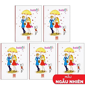 Combo 5 Vở Class Beautiful Life - 4 Ô Ly 200 Trang - Hồng Hà 0404 (Mẫu Màu Giao Ngẫu Nhiên)