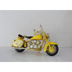 Mô hình Xe mô tô kim loại Cổ điển/ Motorcycle Metal handmade Decoration (1904D-1313)