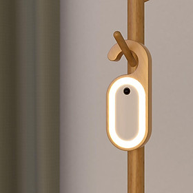 Motion Sensor Night Light Lamp with Hanging Hook Multifunctional Accessory