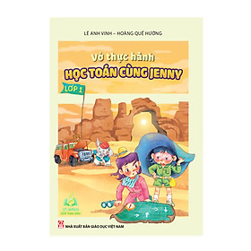 Sách - vở thực hành học Toán cùng Jenny dành cho học sinh chuẩn bị vào lớp 1 
