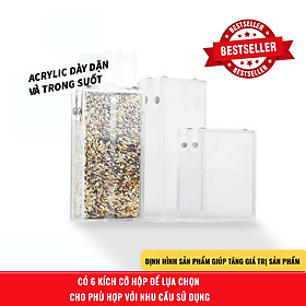 Hộp Định Hình Gạo RB5000. Chế Tạo Từ Nhựa Acrylic Đặc Biệt Dày Dặn Và Cứng Cáp, Chịu Được Lực Tác Động Cao Từ Bên Ngoài.
