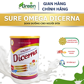 Sữa SURE OMEGA DICERNA - Sữa dành cho người bệnh Đái Tháo Đường