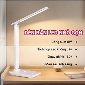 Đèn Led Để Bàn Học Sạc USB - Hàng Cao Cấp 