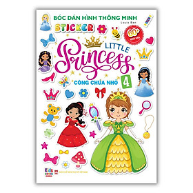 Sách - Bóc Dán Hình Thông Minh - Công Chúa Nhỏ - Little Princess Tập 4 (VT) mk