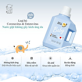 NƯỚC GIẶT QUẦN ÁO EM BÉ KHÁNG KHUẨN CHO DA NHẠY CẢM - GENTLE ENZYME/GENTLE SENSITIVE - 1200ML