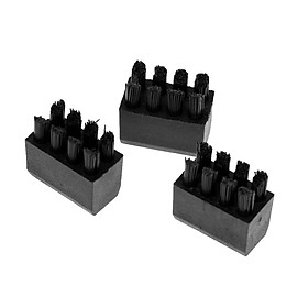 3 Pieces Arrow Rest Replacement Brush with Screw for Compound Bow