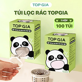 Mua 100 túi lọc rác bồn rửa chén TOPGIA  giỏ lưới tiện lợi  giữ cho chậu rửa luôn sạch sẽ