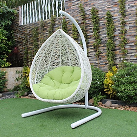 Mua Xích Đu Mây Nhựa Ngoài Trời Hình Giọt Nước ATC Furniture - RAHM-006 ( Đủ Phụ Kiện  Nhiều Màu)