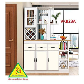 Mua Quầy bar mini kết hợp tủ rượu VKB23A ( không kèm ghế) - Nội thất lắp ráp Viendong Adv