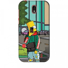 Ốp lưng dành cho điện thoại NOKIA 1 Bart Simpson
