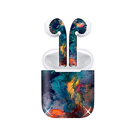 Mua Miếng dán skin chống bẩn cho tai nghe AirPods in hình Thiên nhiên - tnx001 (bản không dây 1 và 2)