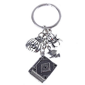 2PCS Phụ nữ Sách bí ngô Surcière Key Key Rabbet Halloween Phụ kiện mới được xuất bản hữu ích và thời trang