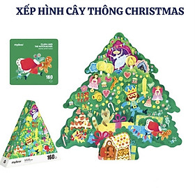 Đồ Chơi Xếp Hình Cây Thông Noel Cho Bé Mideer Clara and The Nutcracker - Shaped Artist Puzzle (160 mảnh ghép)