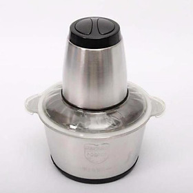 Mua Máy Xay Thịt Cối Inox 4 Lưỡi Đa Năng  Công suất 250W- Xay thịt  xay tỏi ới  xay rau củ quả hs1