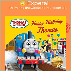 Sách - Thomas & Friends: Happy Birthday, Thomas! by Thomas & Friends (UK edition, boardbook)