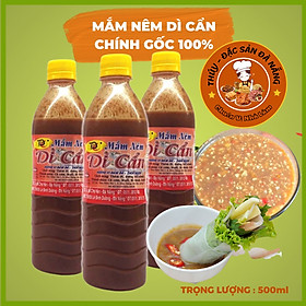 Mắm nêm pha sẵn, Mắm cá cơm Dì Cẩn Đặc sản đà nẵng loại đặc biệt thơm ngon từng giọt