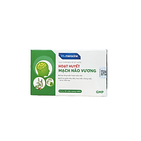 Thực phẩm bảo vệ sức khoẻ Hoạt Huyết Mạch Não Vương - Hộp 50 viên