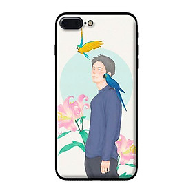 Ốp in cho iPhone 7 Plus Anime Boy Hoa - Hàng chính hãng