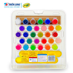 Bộ 42 màu nước có thể rửa được Crayola Washable Kids Paint