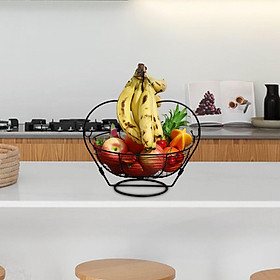 Fruit Basket Bowl Fruit Storage Basket for Table Centerpiece Living Room