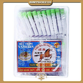 Mua Bột thơm vani/Vanilline ống con ngựa (vỉ 10 ống)