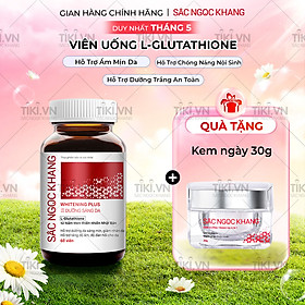 Viên Uống Sắc Ngọc Khang Dưỡng Trắng Sáng Da Whitening Plus 60 Viên